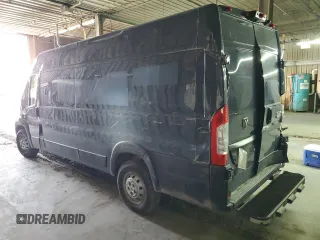 2021 Ram ProMaster Cargo with VIN 3C6MRVJG8ME535291, listed as a Copart auction lot 53584985 with 107,340 mi miles and Salvage Title. Bid and sale history available at carsss.com. Image 2.