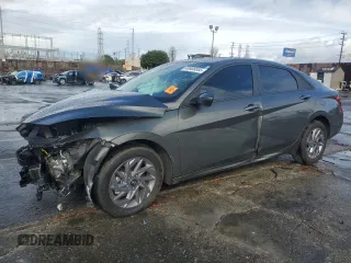 2024 Hyundai Elantra SEL with VIN KMHLM4DG5RU775752, listed as a Copart auction lot 48908855 with 9,078 mi miles and Salvage Title. Bid and sale history available at carsss.com. Image 1.