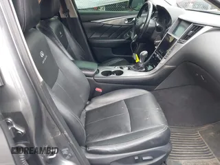 2014 Infiniti Q50 Premium with VIN JN1BV7AR8EM682452, listed as a IAAI auction lot 41848533 with 103,646 mi miles. Bid and sale history available at carsss.com. Image 5.