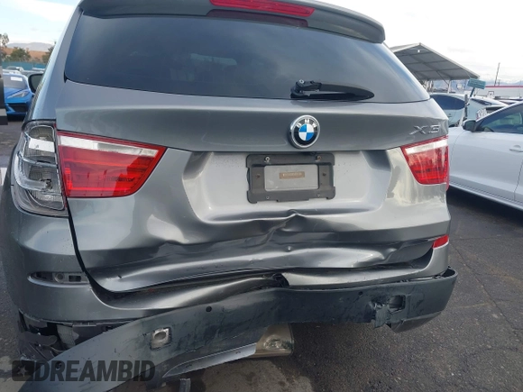 2013 BMW X3 xDrive35i with VIN 5UXWX7C5XDL977879, listed as a IAAI auction lot 41396936 with 107,727 mi miles and . Bid and sale history available at DreamBid. Image 6.