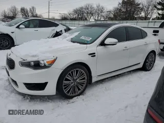 2016 Kia Cadenza Premium with VIN KNALN4D78G5208098, listed as a Copart auction lot 87902265 with 0 mi miles and Clean Title. Bid and sale history available at carsss.com. Image 1.