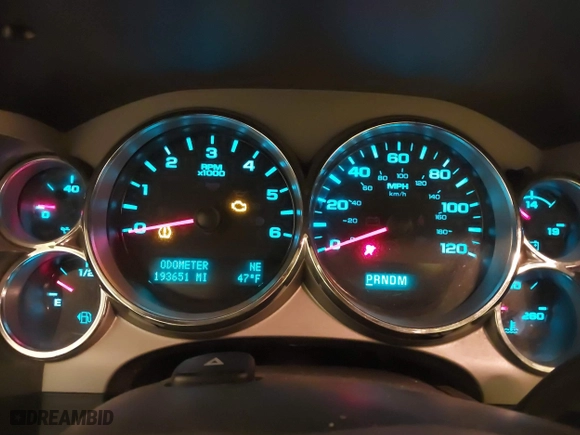 2012 Chevrolet Silverado 1500 LT with VIN 1GCRKSE73CZ336373, listed as a IAAI auction lot 41699061 with 193,651 mi miles. Bid and sale history available at carsss.com. Image 7.