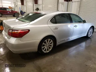 2010 Lexus LS 460 L with VIN JTHDL5EF4A5001206, listed as a Copart auction lot 43174595 with 160,205 mi miles and Clean title. Bid and sale history available at DreamBid. Image 3.