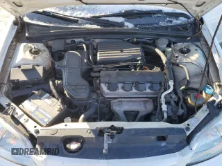 2002 Honda Civic LX with VIN 2HGES15572H586397, listed as a Copart auction lot 87985645 with 237,916 mi miles and Salvage Title. Bid and sale history available at DreamBid. Image 11.