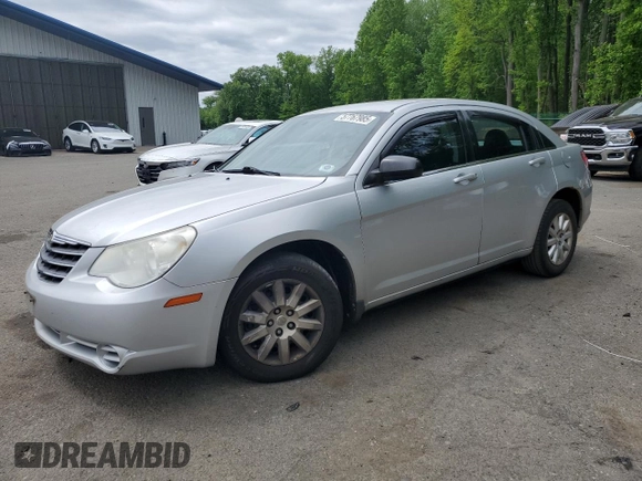 2010 Chrysler Sebring Touring z VIN 1C3CC4FB3AN203543, wystawiony jako Copart lot #57767985 z przebiegiem 152 951 mil mil oraz Szkoda całkowita • Salvage title. Historia ofert i sprzedaży dostępna na DreamBid. Obrazek 1.