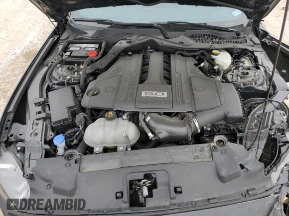 2022 Ford Mustang GT with VIN 1FA6P8CF2N5133041, listed as a Copart auction lot 50469125 with 18,777 mi miles and Salvage Title. Bid and sale history available at carsss.com. Image 12.