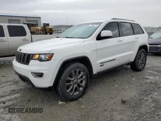 2016 Jeep Grand Cherokee Limited with VIN 1C4RJFBG1GC365409, listed as a Copart auction lot 51682275 with 163,919 mi miles and Salvage title. Bid and sale history available at DreamBid. Image 1.