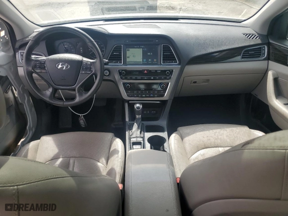 2016 Hyundai Sonata Hybrid Limited with VIN KMHE34L17GA033733, listed as a Copart auction lot 50997385 with 144,729 mi miles and Salvage Title. Bid and sale history available at carsss.com. Image 8.