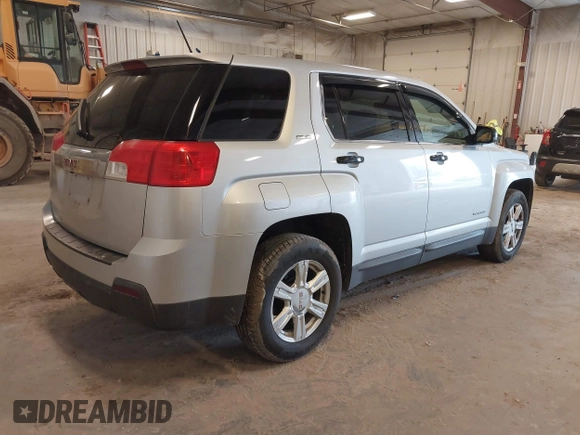 2015 GMC Terrain SLE with VIN 2GKALMEK5F6358468, listed as a IAAI auction lot 41991509 with 146,422 mi miles and . Bid and sale history available at DreamBid. Image 4.