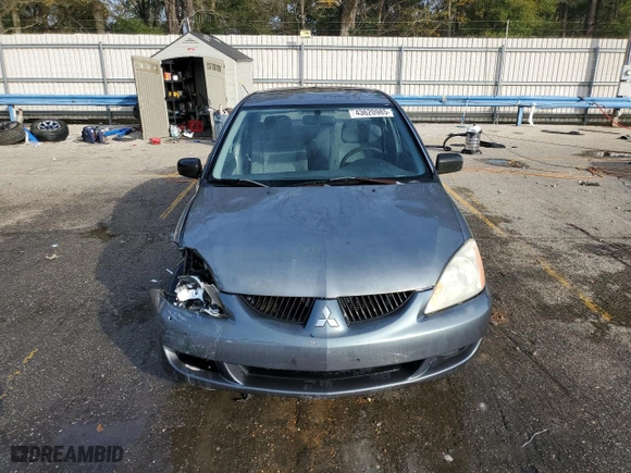 2005 Mitsubishi Lancer ES with VIN JA3AJ26E65U041196, listed as a Copart auction lot 43620985 with 169,657 mi miles and Salvage Title. Bid and sale history available at carsss.com. Image 5.