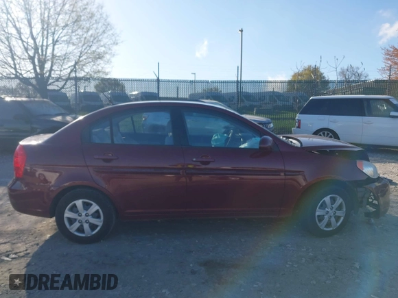 2008 Hyundai Accent GLS with VIN KMHCN46C08U277111, listed as a IAAI auction lot 41982677 with 125,570 mi miles. Bid and sale history available at carsss.com. Image 12.