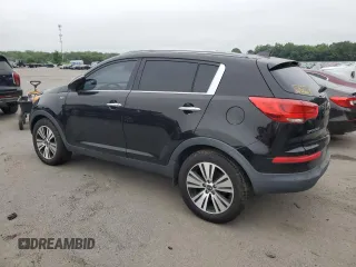 2014 Kia Sportage EX with VIN KNDPCCAC7E7643539, listed as a Copart auction lot 60168505 with 105,043 mi miles and Clean title. Bid and sale history available at DreamBid. Image 2.