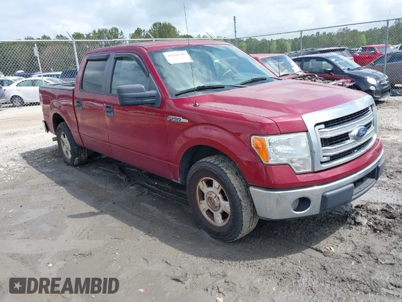 2014 Ford F-150 XL with VIN 1FTFW1CF9EFA85164, listed as a IAAI auction lot 41940709 with 262,185 mi miles. Bid and sale history available at carsss.com. Image 1.