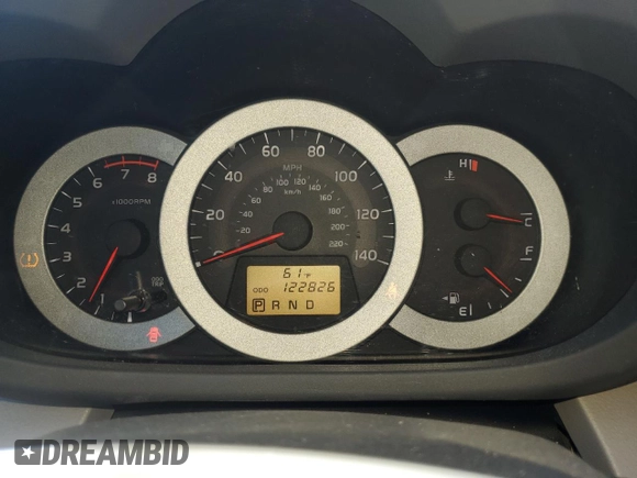 2011 Toyota RAV4 with VIN 2T3BF4DV2BW095924, listed as a Copart auction lot 47352525 with 122,826 mi miles and Salvage Title. Bid and sale history available at carsss.com. Image 9.