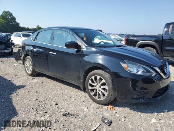 2017 Nissan Sentra S with VIN 3N1AB7AP7HY337823, listed as a Copart auction lot 62816995 with 73,448 mi miles and Salvage title. Bid and sale history available at DreamBid. Image 4.