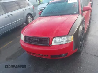 2004 Audi A4 1.8T with VIN WAULC68EX4A224462, listed as a IAAI auction lot 41705471 with 167,748 mi miles. Bid and sale history available at carsss.com. Image 6.
