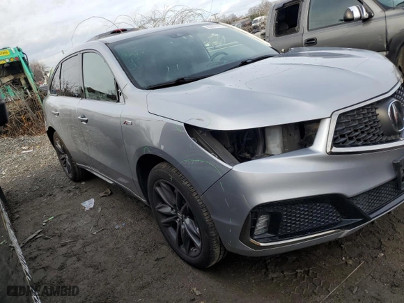 2020 Acura MDX w/Technology/A-Spec Pkg with VIN 5J8YD4H07LL019765, listed as a Copart auction lot 85287284 with 78,975 mi miles and Salvage Title. Bid and sale history available at carsss.com. Image 4.