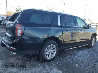 2023 Chevrolet Suburban Premier с VIN 1GNSCFKD4PR192684, выставлен на аукционе Copart как лот 45593075 с пробегом 47 371 миль миль и Списание • Salvage title. История ставок и продаж доступна на DreamBid. Изображение 3.