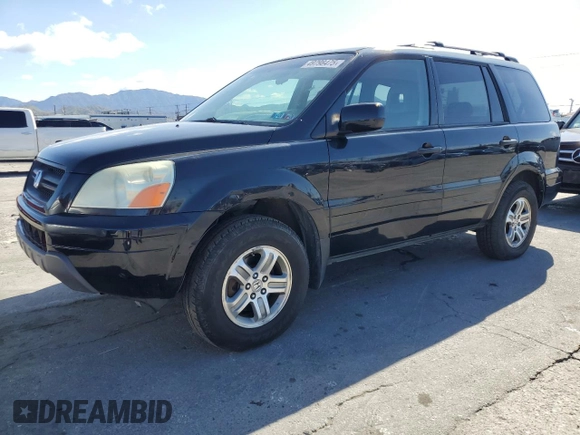 2005 Honda Pilot EX-L with VIN 5FNYF18585B022750, listed as a Copart auction lot 49798475 with 101,186 mi miles and Clean Title. Bid and sale history available at carsss.com. Image 1.