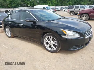 2012 Nissan Maxima 3.5 SV with VIN 1N4AA5AP9CC857579, listed as a IAAI auction lot 42145020 with 171,623 mi miles. Bid and sale history available at carsss.com. Image 1.