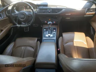 2014 Audi S7 Prestige with VIN WAUW2AFC3EN027938, listed as a Copart auction lot 49755834 with 107,128 mi miles and Salvage Title. Bid and sale history available at carsss.com. Image 8.