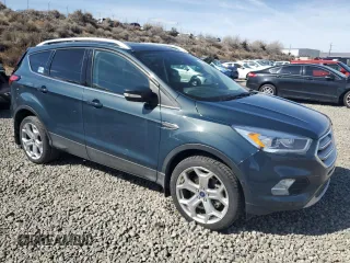 2019 Ford Escape Titanium with VIN 1FMCU9J95KUA32579, listed as a Copart auction lot 47264785 with 52,778 mi miles and Salvage Title. Bid and sale history available at carsss.com. Image 4.