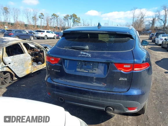 2020 Jaguar F-Pace 30t Portfolio with VIN SADCN2GX6LA659099, listed as a IAAI auction lot 41567986 with 46,058 mi miles and . Bid and sale history available at DreamBid. Image 16.