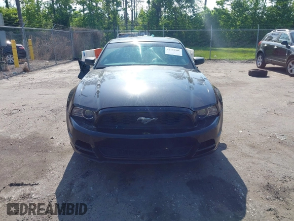 2014 Ford Mustang V6 with VIN 1ZVBP8AM4E5228370, listed as a IAAI auction lot 42130306 with 113,015 mi miles. Bid and sale history available at carsss.com. Image 13.