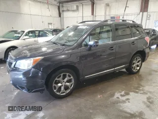 2015 Subaru Forester Touring z VIN JF2SJAWC2FH513632, wystawiony jako Copart lot #52518235 z przebiegiem 123 953 mil mil oraz Nie do naprawy • Non repairable. Historia ofert i sprzedaży dostępna na DreamBid. Obrazek 1.