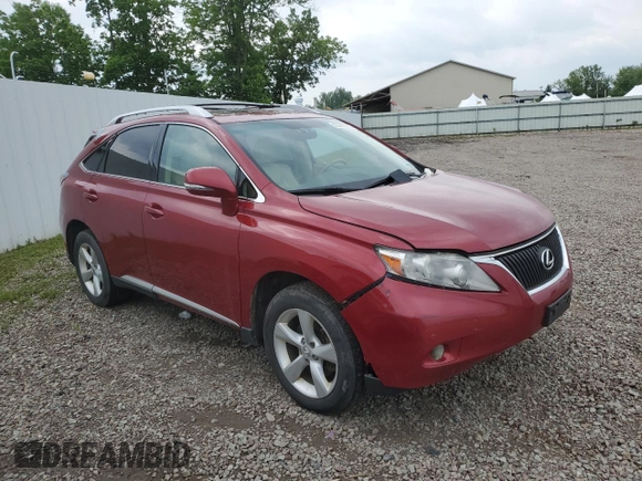 2012 Lexus RX 350 with VIN 2T2BK1BA8CC145341, listed as a Copart auction lot 60286815 with 261,879 mi miles and Clean title. Bid and sale history available at DreamBid. Image 4.