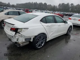 2018 Acura TLX w/A-SPEC Pkg with VIN 19UUB3F62JA003634, listed as a Copart auction lot 47019765 with 141,965 mi miles and Salvage Title. Bid and sale history available at carsss.com. Image 3.