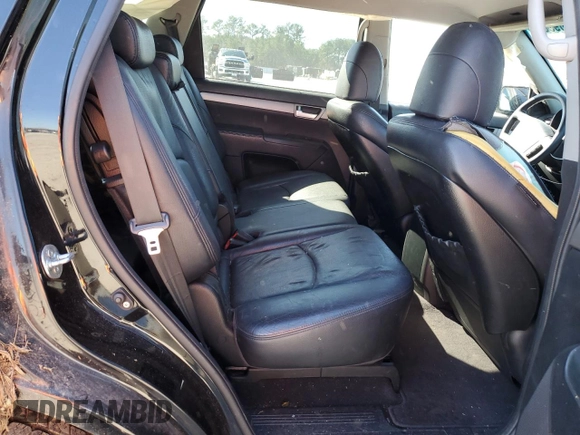 2009 Kia Borrego LX with VIN KNDJH741295020453, listed as a Copart auction lot 43809965 with 188,077 mi miles and Salvage Title. Bid and sale history available at DreamBid. Image 11.