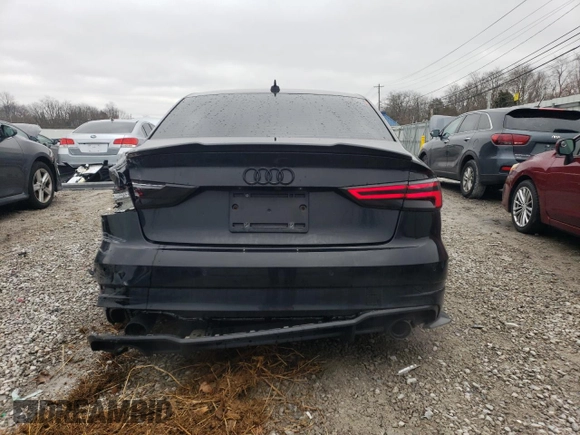 2020 Audi A3 Sedan S line Premium with VIN WAUBEGFF8LA004744, listed as a Copart auction lot 81348423 with 82,499 mi miles. Bid and sale history available at carsss.com. Image 6.
