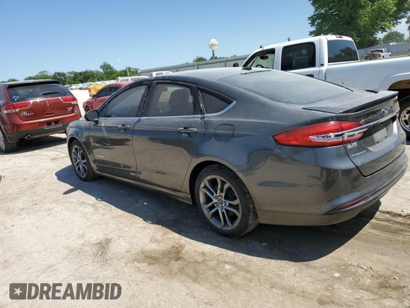 2017 Ford Fusion Hybrid SE с VIN 3FA6P0LU2HR258767, выставлен на аукционе Copart как лот 58069375 с пробегом 152 049 миль миль и Списание • Salvage title. История ставок и продаж доступна на DreamBid. Изображение 2.