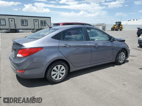 2016 Hyundai Accent SE with VIN KMHCT4AE5GU109073, listed as a Copart auction lot 60314915 with 155,786 mi miles and Salvage title. Bid and sale history available at DreamBid. Image 3.