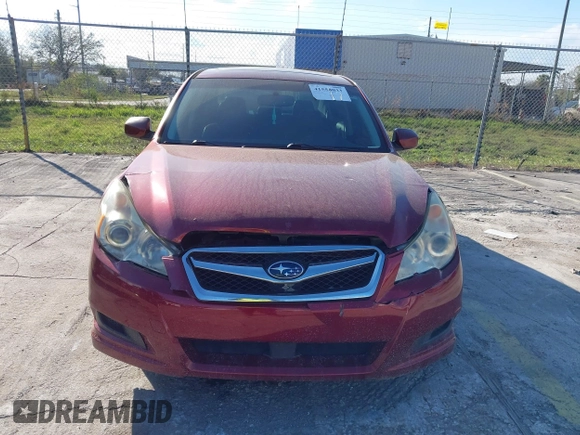 2011 Subaru Legacy Limited Power Moon with VIN 4S3BMBL61B3227417, listed as a IAAI auction lot 41558033 with 179,605 mi miles and . Bid and sale history available at DreamBid. Image 6.