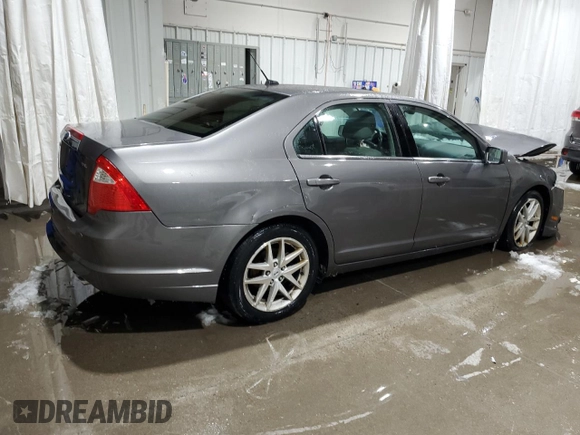 2011 Ford Fusion SEL with VIN 3FAHP0JA6BR264158, listed as a Copart auction lot 45520465 with 195,524 mi miles and Salvage Title. Bid and sale history available at DreamBid. Image 3.
