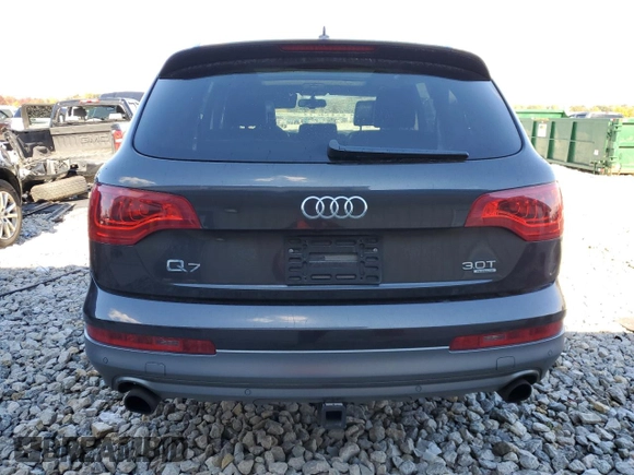 2014 Audi Q7 Premium with VIN WA1CGAFE2ED004062, listed as a Copart auction lot 75462984 with 150,452 mi miles and Clean title. Bid and sale history available at DreamBid. Image 6.