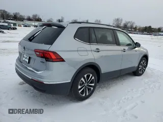 2024 Volkswagen Tiguan S with VIN 3VVFB7AX3RM165819, listed as a Copart auction lot 44740345 with Not provided miles and Salvage title. Bid and sale history available at DreamBid. Image 3.