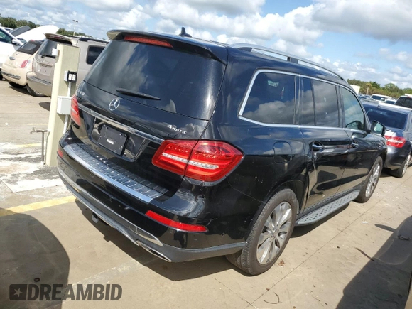 2017 Mercedes-Benz GLS 450 with VIN 4JGDF6EE0HA861283, listed as a Copart auction lot 74039414 with 83,230 mi miles and Non Repairable. Bid and sale history available at DreamBid. Image 3.
