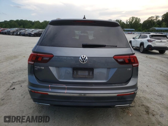 2018 Volkswagen Tiguan SEL with VIN 3VV3B7AX5JM125247, listed as a Copart auction lot 61404605 with 96,748 mi miles and Salvage title. Bid and sale history available at DreamBid. Image 6.