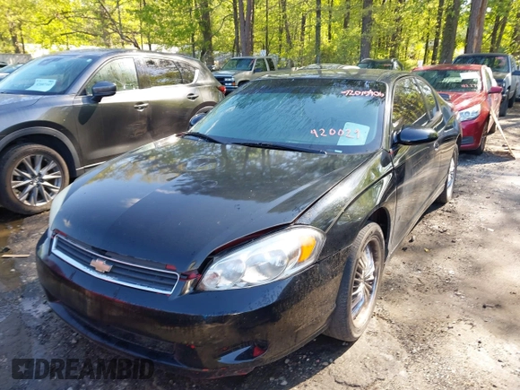 2007 Chevrolet Monte Carlo LT with VIN 2G1WK15K079420029, listed as a IAAI auction lot 42015406 with 291,180 mi miles. Bid and sale history available at carsss.com. Image 2.