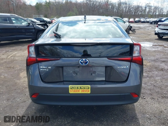2019 Toyota Prius LE with VIN JTDL9RFU2K3000147, listed as a IAAI auction lot 41982869 with 39,129 mi miles and . Bid and sale history available at DreamBid. Image 16.