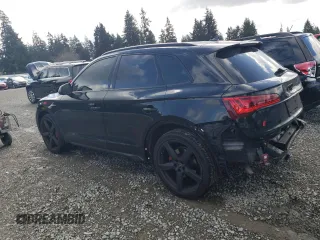 2021 Audi SQ5 Premium Plus with VIN WA1B4AFY5M2040238, listed as a Copart auction lot 46590934 with 16,841 mi miles and . Bid and sale history available at DreamBid. Image 2.
