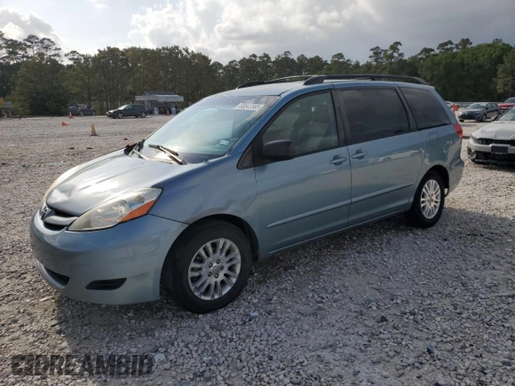 2009 Toyota Sienna CE with VIN 5TDZK23C09S264686, listed as a Copart auction lot 53843565 with 276,509 mi miles and Salvage Title. Bid and sale history available at carsss.com. Image 1.