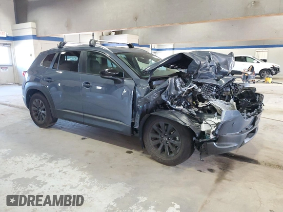 2024 Mazda CX-50 S Preferred with VIN 7MMVABBM5RN195804, listed as a Copart auction lot 50973435 with 6,817 mi miles and Salvage Title. Bid and sale history available at DreamBid. Image 4.