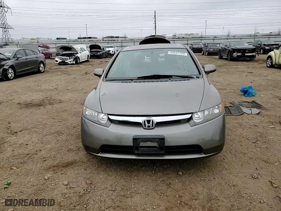 2008 Honda Civic Sdn EX with VIN 2HGFA16858H308994, listed as a Copart auction lot 42831755 with 201,182 mi miles and Salvage Title. Bid and sale history available at carsss.com. Image 11.