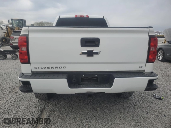 2018 Chevrolet Silverado 1500 LT with VIN 1GCVKREC7JZ176712, listed as a Copart auction lot 52084215 with 154,521 mi miles and Salvage Title. Bid and sale history available at DreamBid. Image 6.