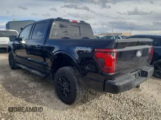 2024 Ford F-150 XLT with VIN 1FTFW3L89RKD35576, listed as a Copart auction lot 49867725 with 8,608 mi miles and Salvage Title. Bid and sale history available at DreamBid. Image 2.
