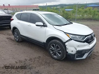2020 Honda CR-V EX z VIN 5J6RW2H58LL001900, wystawiony jako IAAI lot #42354074 z przebiegiem 96 235 mil mil oraz . Historia ofert i sprzedaży dostępna na DreamBid. Obrazek 1.